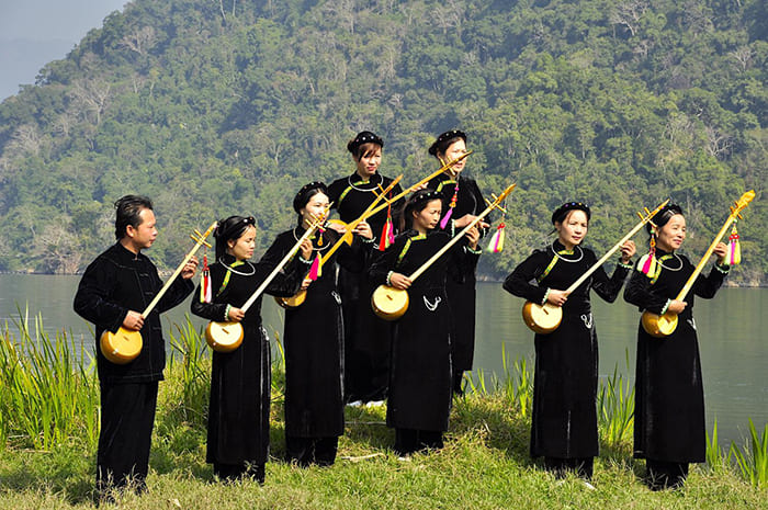 Độc đáo hát then của người Tày - Nùng Tuyên Quang